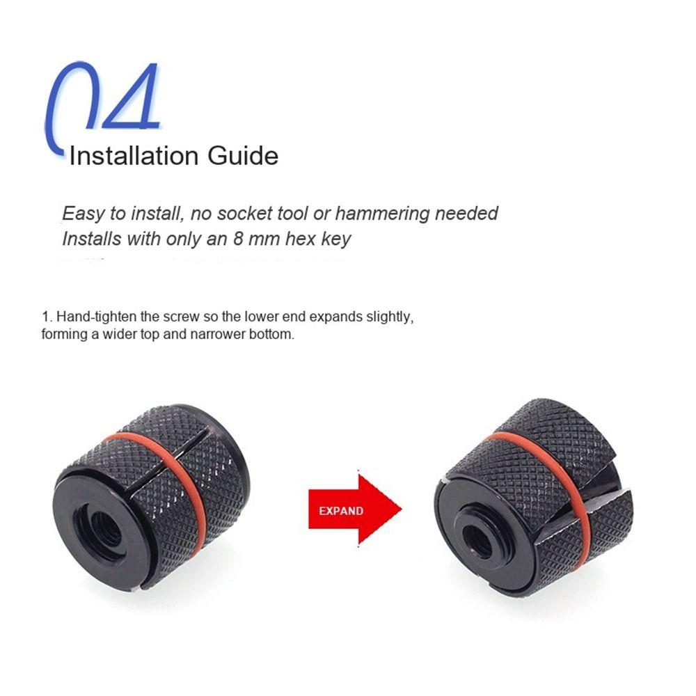 Carbon Fiber Bike Headset Expanding Plug Aluminum Alloy Expanding Plug MTB