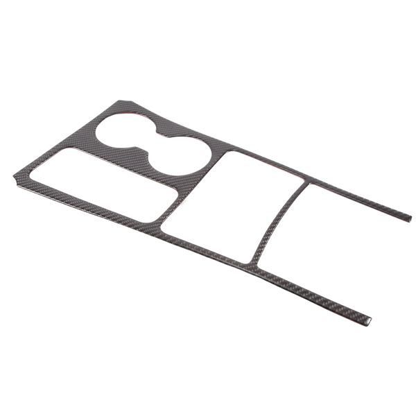 Kia Stinger Carbonfaser Schalthebelblende & Getränkehalter Aufkleber-Set (3 Stück, 2019-2023)