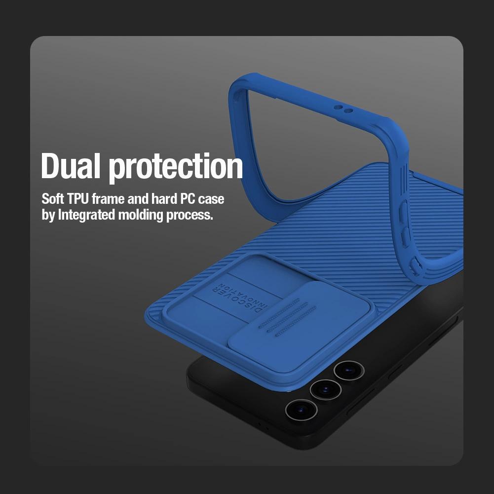 Etui Nillkin Camshield Pro Pancerne Z Osłona Na Aparat Do Samsung Galaxy S24+ - Zielone