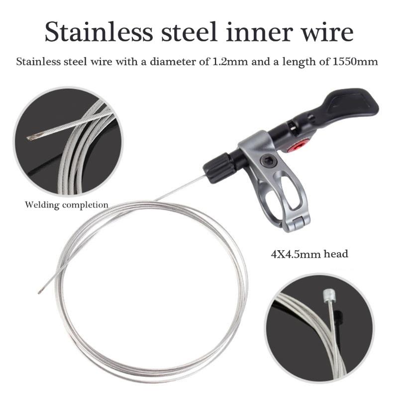 Bicycles Dropper Seatpost Lever Bicycles Seatpost Dropper Remote Lever Bike Seats Tube Height Cable Adjusted Lever