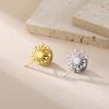 Stainless Steel Blowball Brooch Luxury Suit Badge Pin Trendy Women Brooch  Suit Collar