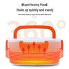 Portable Electric Heated Lunch Box for Home and Car Use with Plastic Inner Liner