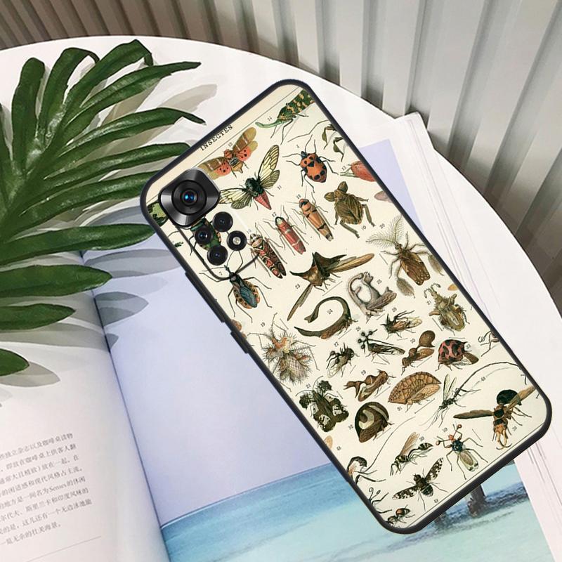 Beetles Insects Funda For Xiaomi Redmi Note 13 10 11 12 14 15 Pro Plus Case For Redmi 15C 12C 13C 14C 10C 15