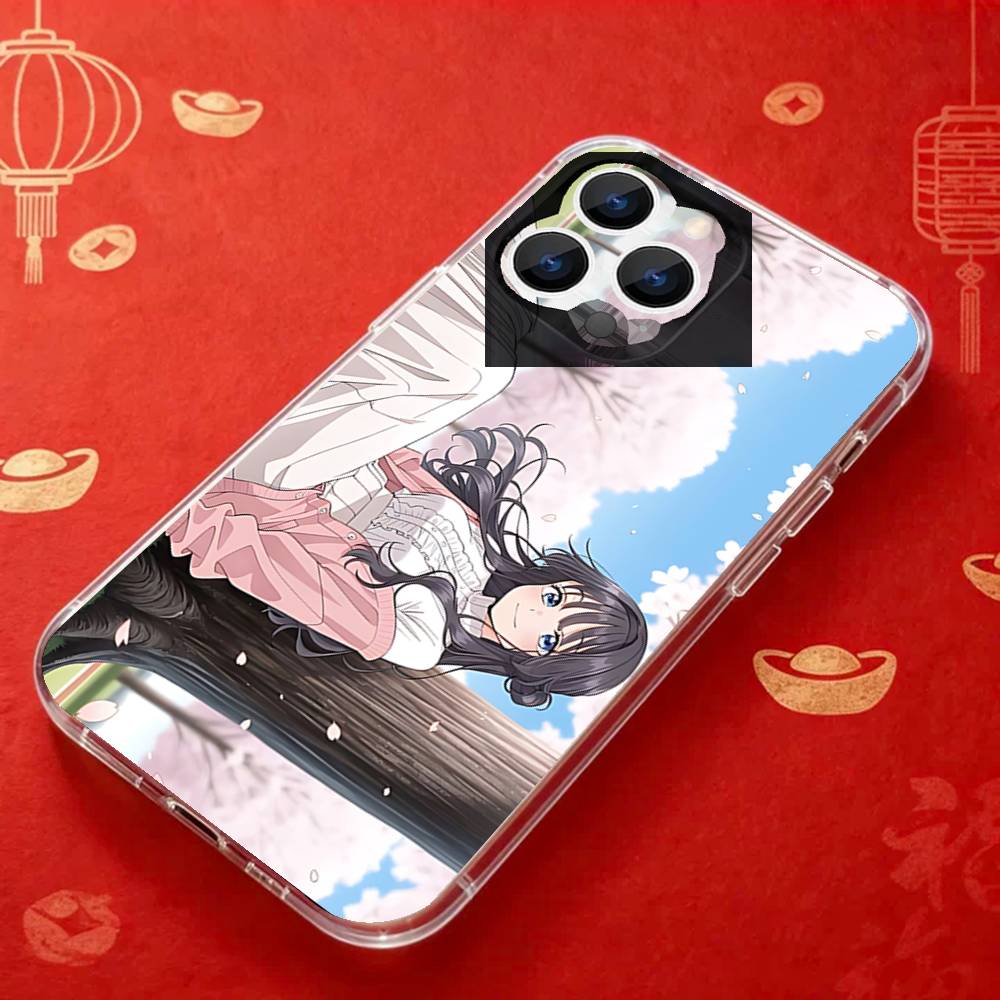ANIME Kaoruko W-Waguri  Clear Phone case suitable for iPhone 11 12 13 14 15 16 17 Pro Max Plus X XS XR SE E Mini Protective Case