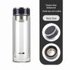 Xinke Double-Walled Borosilicate Glass Tea Infuser Bottle