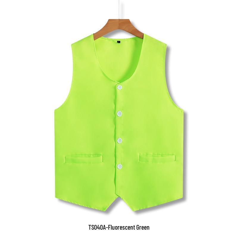 Children's Quick-Dry Volunteer Vest with Printed Logo for Marathon and Team Uniforms