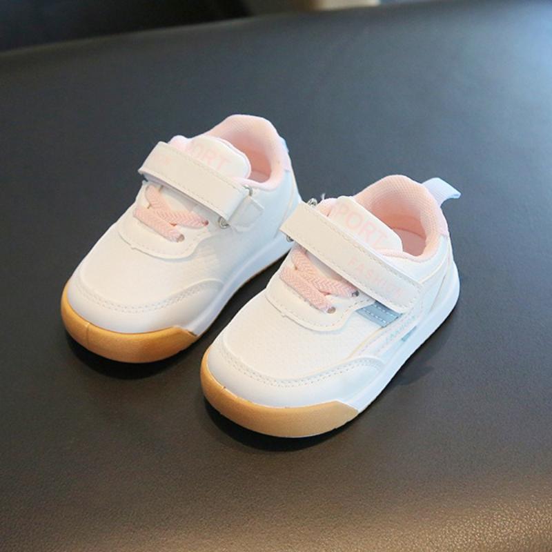 Fashion Baby Shoes 2025 Autumn New Kids Sneakers Simple Girls' Casual Shoe Soft Soled Boys Shoes Anti Slip Child First Walkers