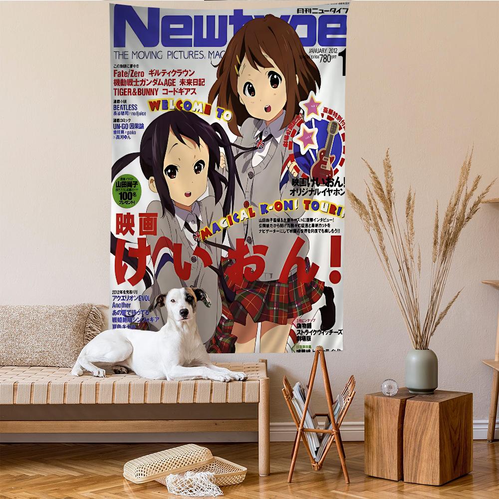 Kon Anime Cartoon Tapestry Art Science Fiction Room Home Decor Wall Hanging Sheets