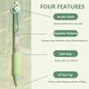 4PCS/Set Butterfly Patch Neutral Pen Press Type Ballpoint Pen High Quality Gel Pen  School Office