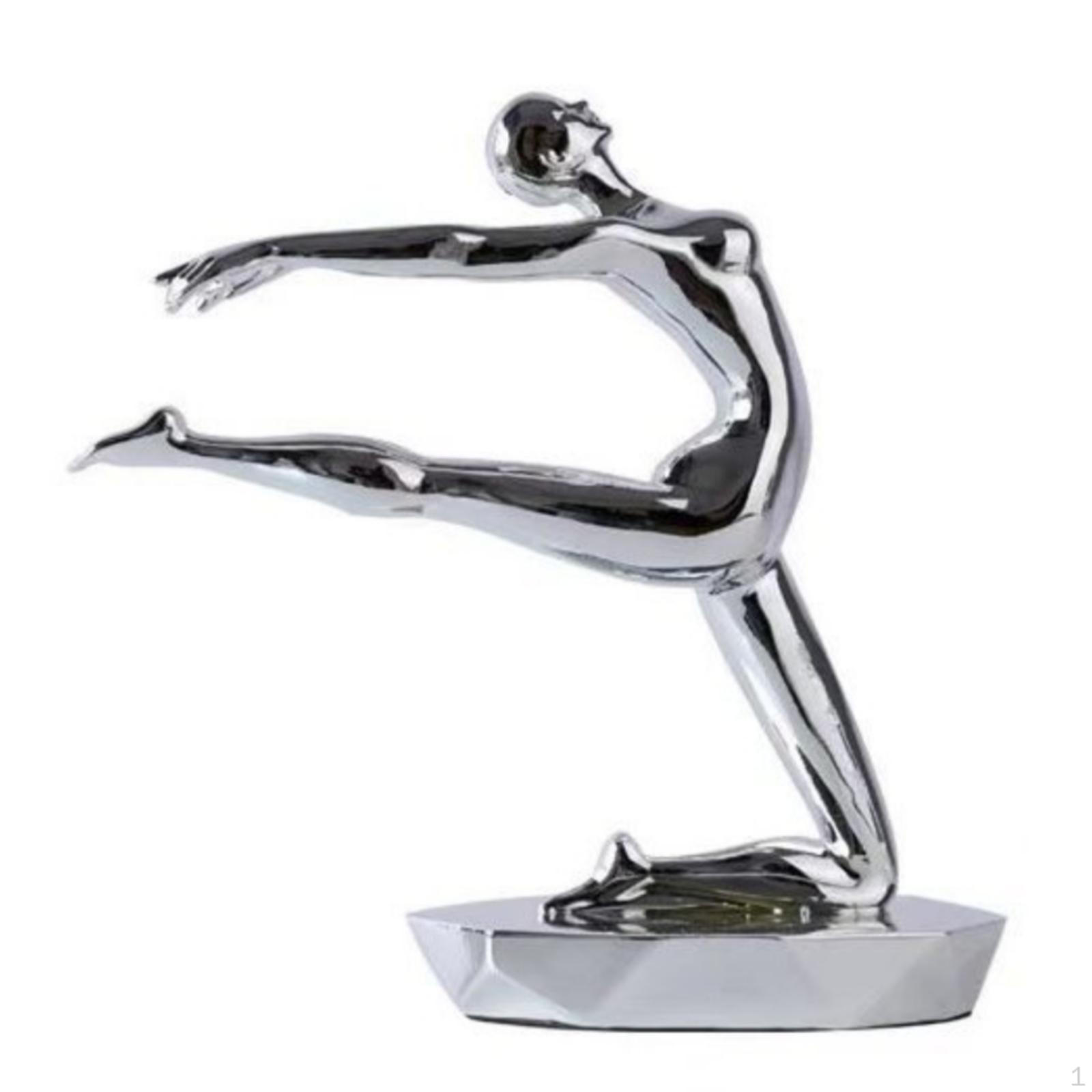 Ballet Dancer Figurine Elegant Resin Ballerina Statue for Dancers, Art Collectors,