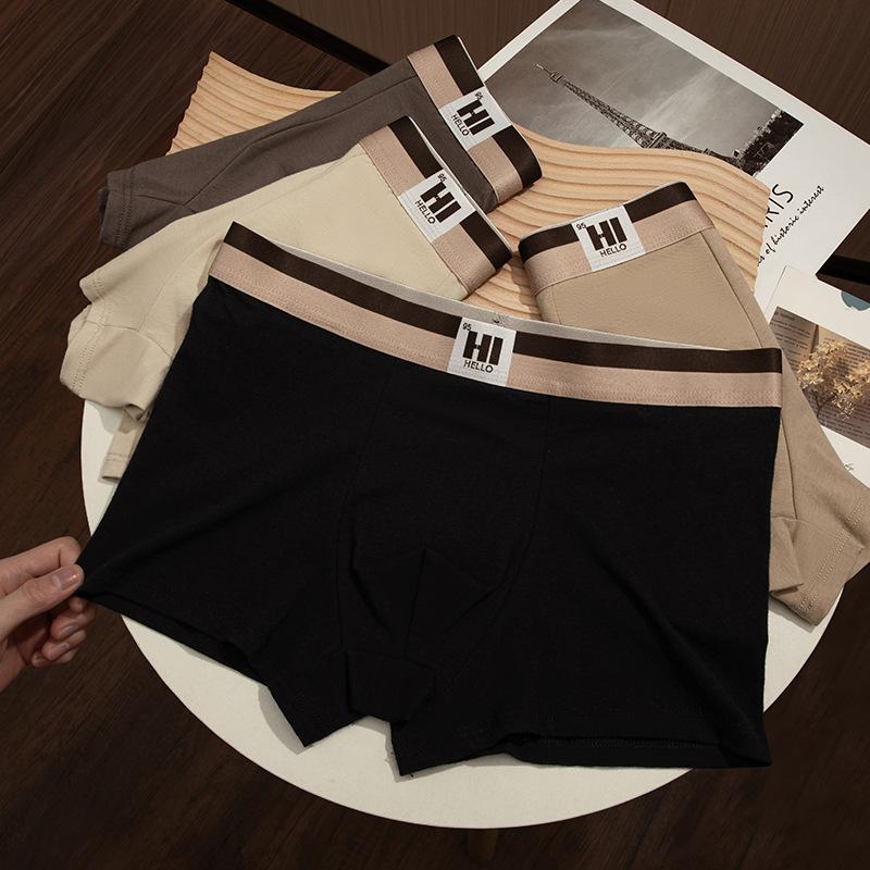 10 Stück Herren Baumwoll-Boxer-Unterwäsche Atmungsaktive Boxershorts Unterwäsche Slips für Herren