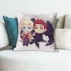 GGood OOmens TV Anime Celebrity Merchandise AllMatch Printed Pillow Case Sofa Car Office Room Decoration Protector