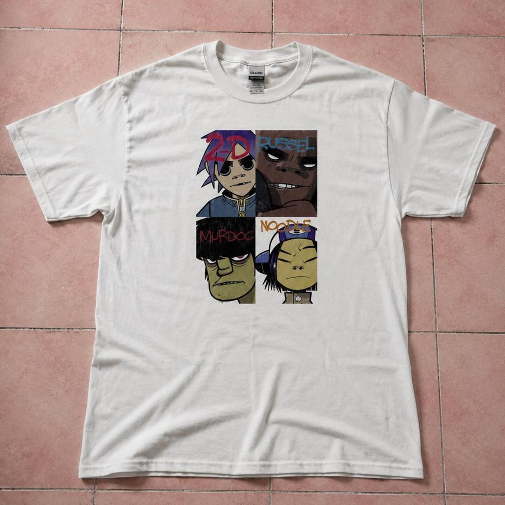Animated Alt Rock Character Portrait Graphic Shirt