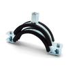Heavy-Duty Metal Drain Pipe Clamp Set for 50PPR To 125 Sheet Metal Pipes