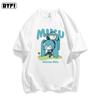 Cotton Cartoon Printed Top Short Sleeve Casual Versatile T-Shirts Women’s