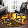 1pc Bumblebee1 Print Round Carpet Chair Round Carpet Suitable for Bedroom Living Room Home Decorative Carpet