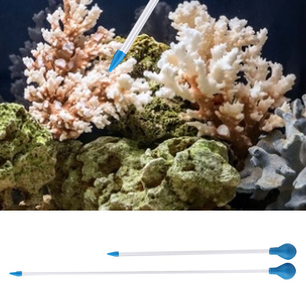 2 Pcs Arcylic Coral Feeder Liquid Fertilizer Add Reef Tank Fish Aquarium