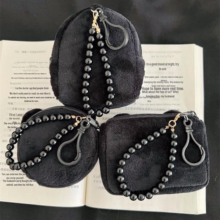 Giant Panda Plush Coin Purse and Bluetooth Headset Bag