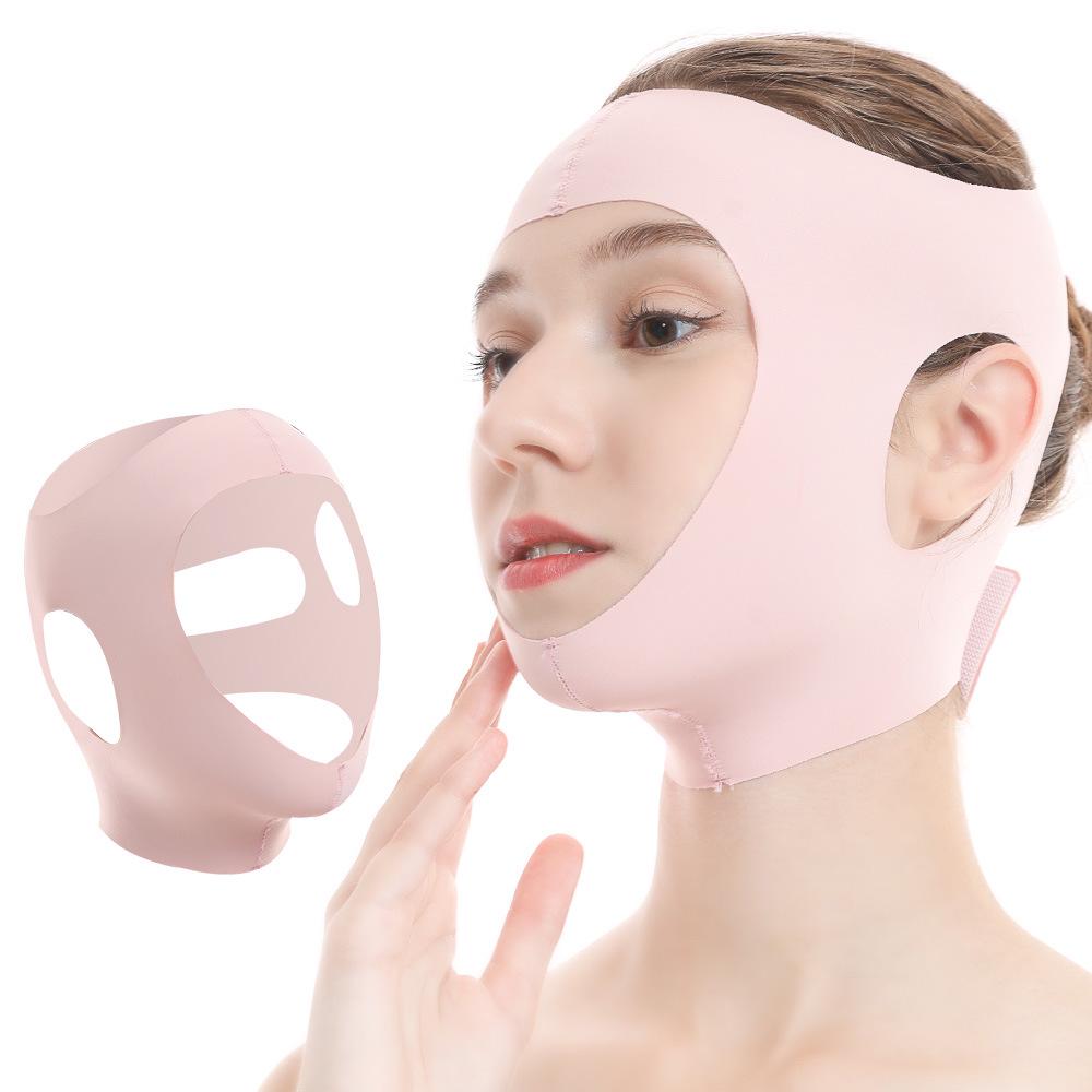 International Pink V-Face Slimming and Lifting Sleep Mask for a Sculpted Look