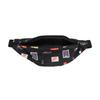 Nike Heritage Hip Pack Fashion Print Polyester Crossbody Chest Bag Unisex bags Black CQ6300-010