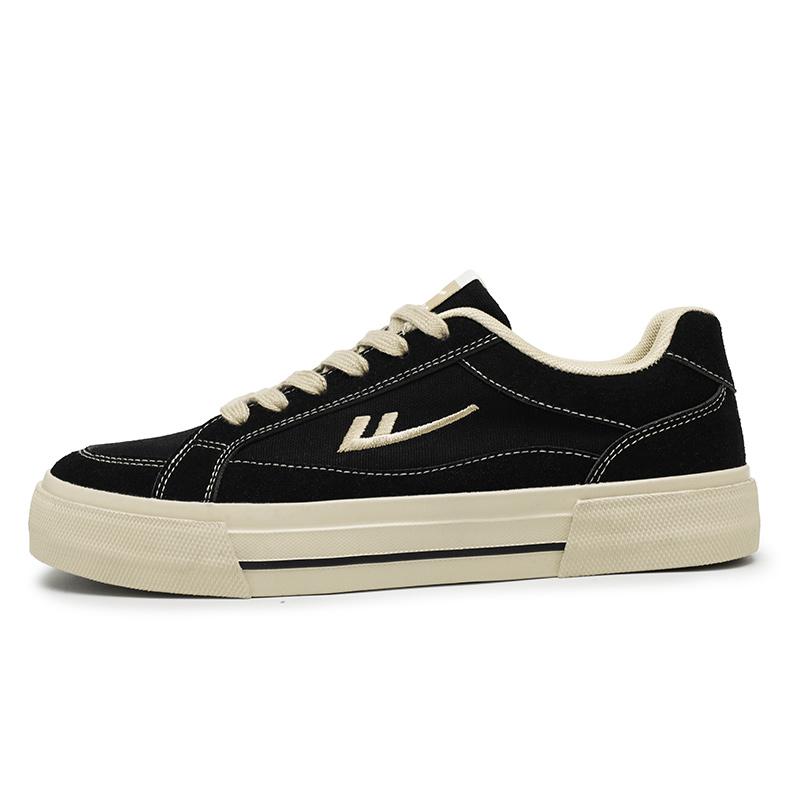 Warrior Canvas Fashion Simple Classic Retro Non-Slip Wear-Resistant Lightweight Breathable Low-Top Skate Shoes Unisex sneaker WXY-J058HJ04