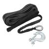 1 5in X 49.2ft ATV Winch Rope with 1 4in Hooks Rubber Stopper 7000 Lbs Breaking Strength for ATV SUV UTV Motorcycle