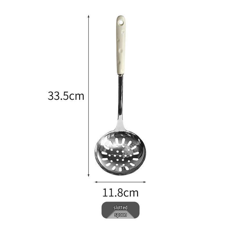 Qianxing Ceramic Handle Stainless Steel Kitchen Utensil