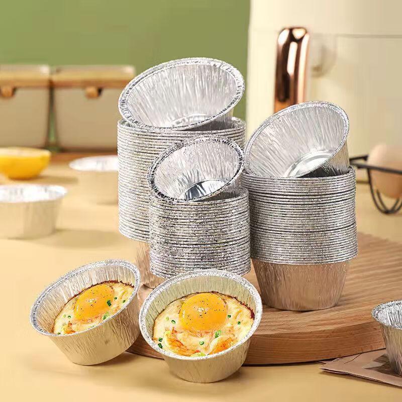 Disposable Round Aluminum Foil Baking/BBQ Bowls