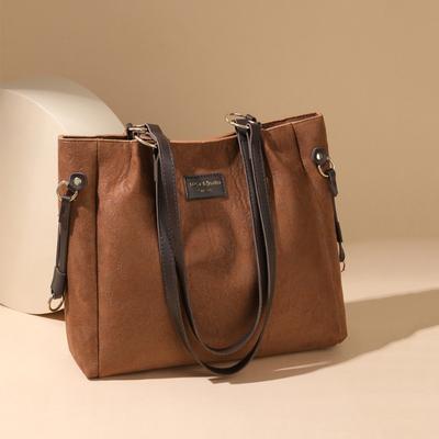 Borsa a Spalla alla Moda di Grande Capacità per il Pendolarismo Casual, Borsa a Mano Tote