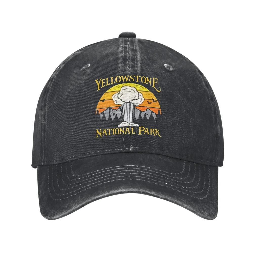 Ayellowstone Dutton Ranch Vintage Brand Baseball Caps Distressed Washed Caps Hat Outdoor Activities Adjustable Fit Sun Cap