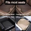 1PC Car Emblem Breathable Seat Cushion With Anti-slip Particles Soft For Tesla Model 3 Model S X Model Y SpaceX Roadster Invader