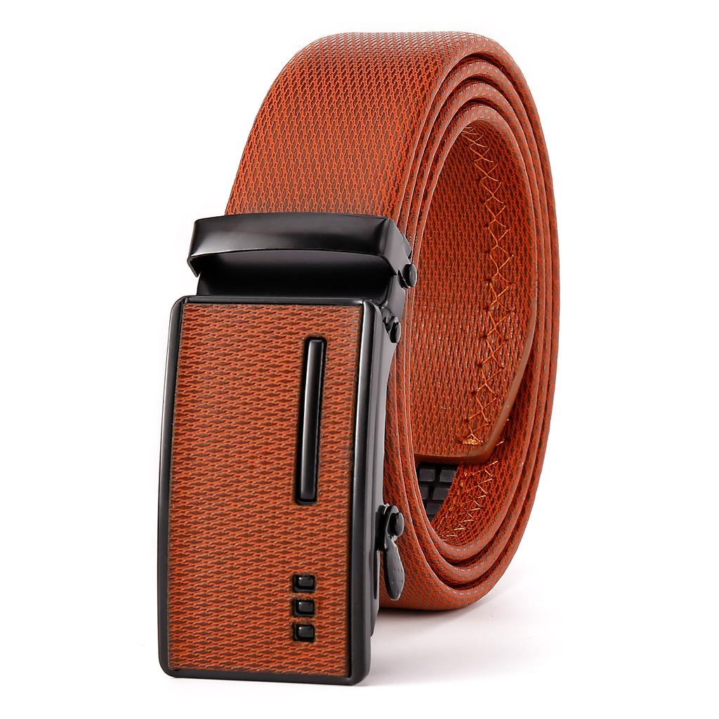 Belt Belt Men'S Premium Sense Sticky Leather Automatic Buckle Men'S Belt Simple Business Belt Men'S