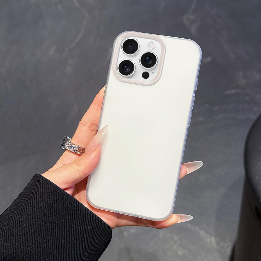 

Мягкий силиконовый матовый прозрачный чехол для iPhone 16 15 14 13 12 11 Pro Max X XS Max XR 7 8 Plus полупрозрачная ультратонкая ударопрочная задняя крышка for iPhone 14 Pro прозрачный