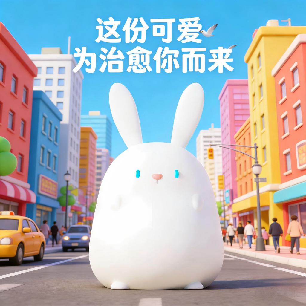 Rabbit Lamp, Cute Wholesale Rabbit Pat Silicone Animal Charging Night Light