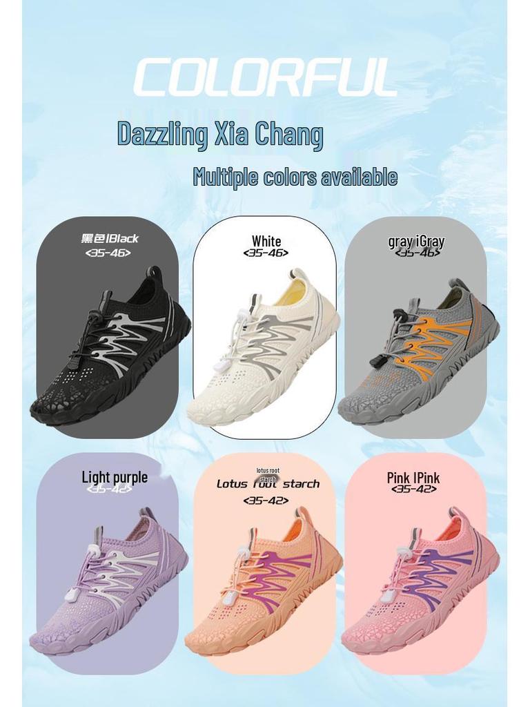 Unisex Quick-Dry Non-Slip Canyoning, Snorkeling & Hiking Water Shoes