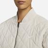 Nike Sportswear Solid Reversible Design Stand Collar Zip Jacket Women Jackets Sail-White DV7877-104