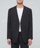 Collarless Blazer [Charcoal Gray]