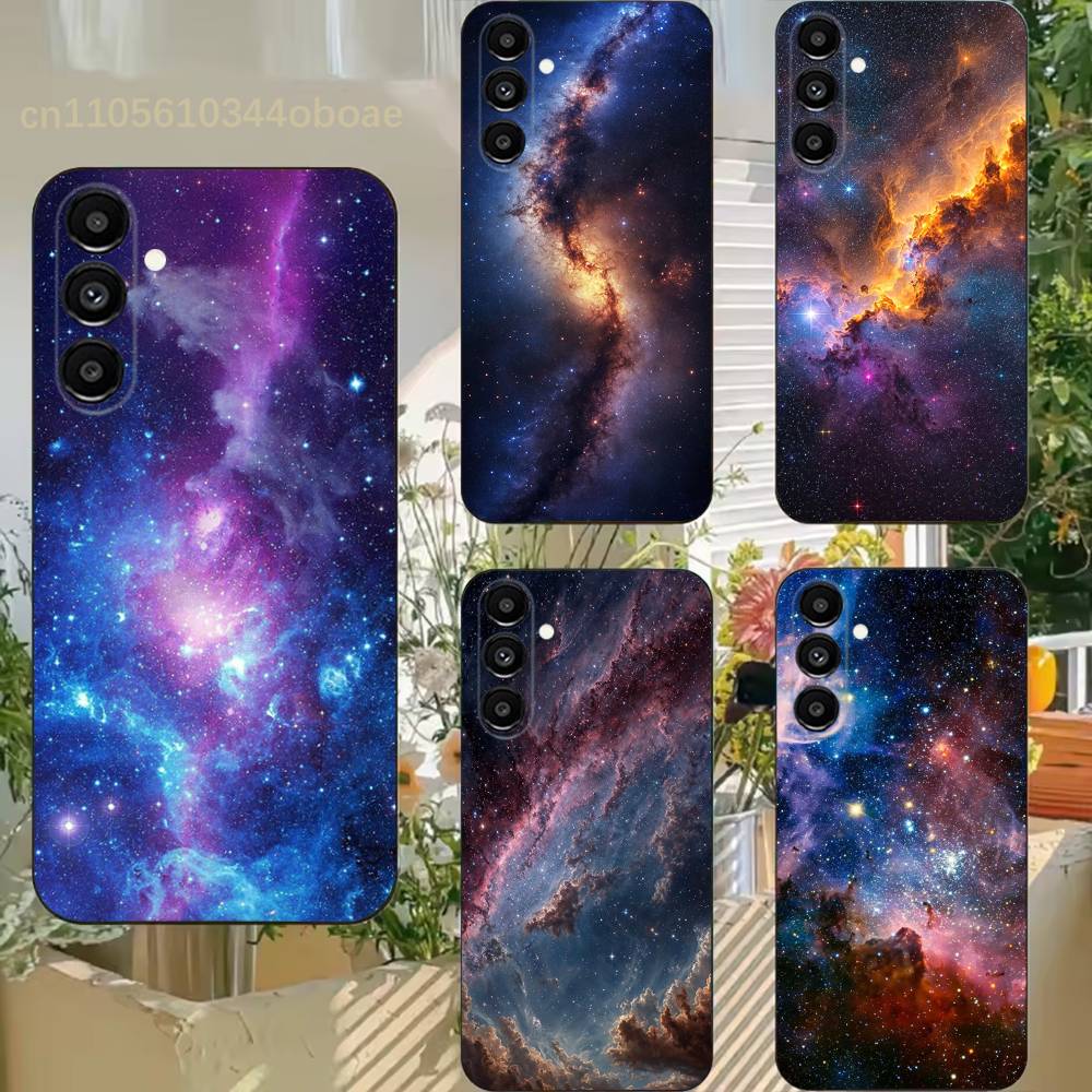 Space For Galaxy Universe Phone Case For Samsung S25,24,21,22,23,20,S30,Ultra,Plus, Fe,5G Silicone Cover