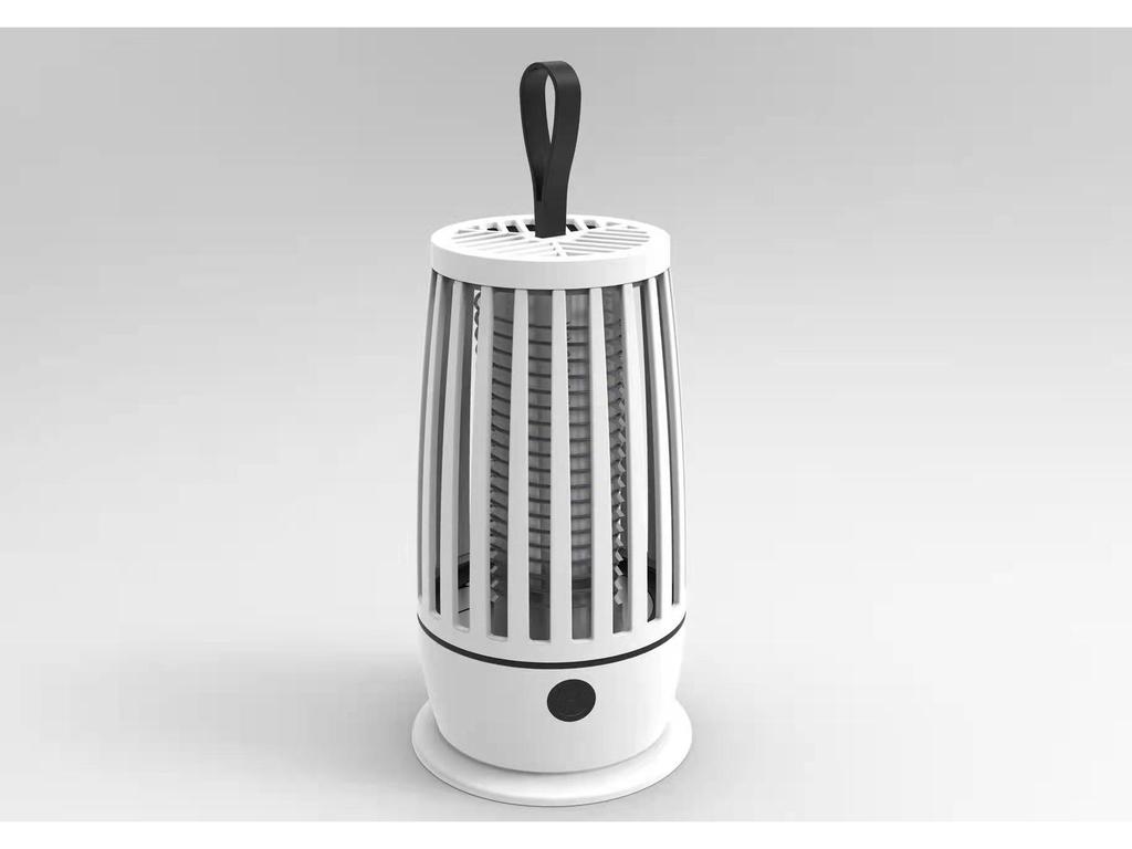 Rechargeable LED Mosquito Killer Lamp - USB Powered Insect Repeller with Electric Shock Technology