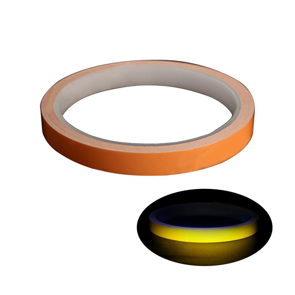 Waterproof Fishing Rod Tape Self adhesive Glow Stickers Night Fishing Luminous Tape Fluorescent Tape Fishing Accessories