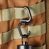 Outdoor 360 Rotating Hook Backpacks Carabiner Clip Portable S Chain Hooks Outdoor Swivels Clip Camping Double Hooks