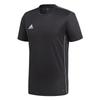 T Shirts Men's Black Crew Neck Moderate Straight Fit CE9021