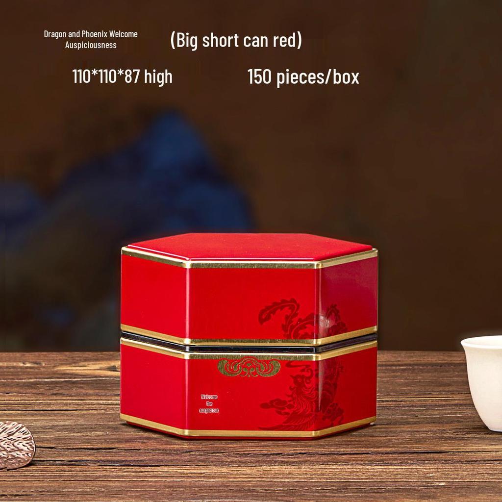 50g Chinese Style Sealed Tea Can for Black and Green Tea