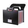 Buckle Closure Expanded File Folders Colorful Inner Pocket File Holder A4 Document Bag  Home