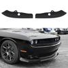 Black Front Bumper Lip Splitter Protector Cover Trim For Dodge Challenger 2015+