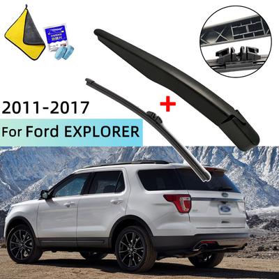 Fits For Ford EXPLORER 2011--2017 Rear Windscreen Wiper Blade Wiper Arm Windscreen Windshield Wipers Brushes Cleaning Accessori