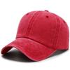 OEM Custom Logo Washed Soft Top Vintage Dad Hats Adjustable Plain Custom Baseball Cap for Men Women