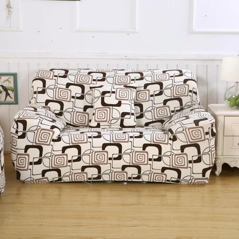 Stretch Sofa Cover for Living Room Big Loveseat Three Seat   Slipcover Couch Cover Corner Chaise Longue Furniture Protector 1PC