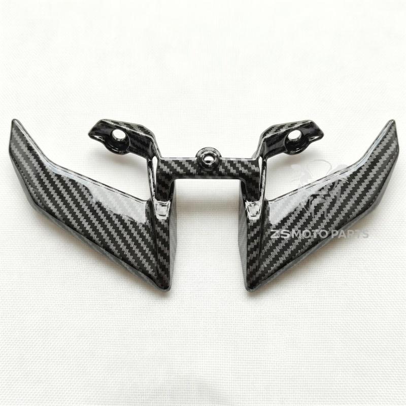 Fit for Yamaha FZ-10 MT-10 MT10 FZ10 2016-2021 Under Front Nose Wing Headlight Hood Fairing Panel Cover Nose Head Cowl Panel