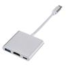 3v1 USB 3.0 nabíjecí adaptér kompatibilní s USB-C na HDMI, USB-C 3.1 Hub pro Mac Air Pro, Huawei Mate10, Samsung S8 Plus